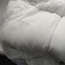 HYPREST Extra Thick Mattress Topper Queen, Pillow Top Mattress Topper Overfilled 1300 GSM Down Alternative for Back Pain, Cotton Super Soft Quilted Cooling Mattress Pad 8-24" Deep Pocket (White)