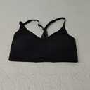 Women Wireless Push Up Seamless Wire-Free Bras Full Support T-Shirt Bra V Neck Comfortable Adjustable Bra M