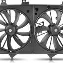 AUTOKAY Dual Condenser Cooling Radiator Fan for Toyota Camry 2012-2017 2.5L L4 Engine Replace TO3115169 622760