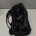 YUDODO 4-12lbs Dog Purse Carrier, Lightweight Small Dog Carrier with Large Pockets & Safety Clip, Collapsible Pet Travel Carrier Puppy Cat Rabbit, Black