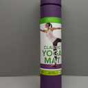 Gaiam Yoga Mat - Premium 5mm Solid Thick Non Slip Exercise & Fitness Mat for All Types of Yoga, Pilates & Floor Workouts (68" x 24" x 5mm) (Black)