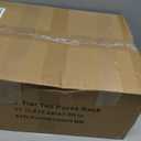 Handbag Organizer - 3 Tier Purse Storage Rack with Pull Out Drawer & 6 Hooks, High Capacity Handbag Holder Shelf, Metal Frame with Wood Shelves for Closet/Bedroom(Dark Grey)