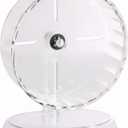 Silent Hamster Wheel 8.3 Inch Syrian Hamster Running Wheel, Anti-Skid & Height Adjustable, Easy to Clean (8.3inch)