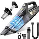 Handheld Vacuum Cordless, 15000PA Strong Suction Hand Held Car Vacuum Cleaner Portable with Multi-Nozzles & Washable Filter, Lightweight Dust Busters Rechargeable for Home, Car, Office, Pets