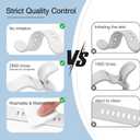 5 x Patented Sport Silicone Band Compatible with Apple Watch Bands 40mm 38mm 41mm 42mm 44mm 45mm 46mm 49mm Women Men, Soft Waterproof Sport Strap for iWatch Bands Series 11 10 9 8 7 6 5 4 3 2 1 SE Ultra (Classic White)