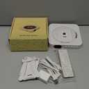 CD Player with Speakers, Wall Mount Protective Cover Portable CD Player for Home (White)