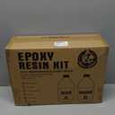 Epoxy Resin - Ultra-Gloss 1 Gallon Kit, Crystal Clear, Self-Leveling, UV & Impact Resistant Resin Kit for Art, Jewelry, Tables & Countertops, Easy 1:1 Mix, DIY Crafts