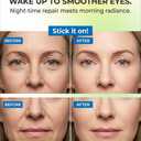 Oher Hyaluronic Acid Dissolving Micro-Pillar Eye Patches for Under-Eye Wrinkles & Dryness, Intense Plumping & Long-Lasting Hydration - 3 Pairs