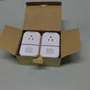 TECKNET Wireless Doorbell, Self-Powered Doorbell, 0-110db Plug-through Wireless Doorbell Ringer for Homes Classroom, IP66 Waterproof 1300ft Door Chime with Extra Socket, 60 Chimes, LED Light (White) 2 Pack