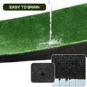 FREADEM Artificial Grass Turf Lawn, 4FTx6FT Indoor Outdoor Garden Patio Landscape Synthetic Grass Mat Party Carpet, Fake Grass with Drainage Holes, Customized Sizes, Soft for Kids and Pets