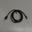 Amazon Basics Mini DisplayPort to DisplayPort Cable, 4K Display, Gold-Plated Plugs, 6 Foot, Black