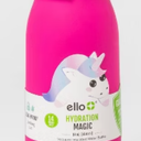 Ello Emma 14oz Vacuum Insulated Stainless Steel Kids Water Bottle with Straw and Built-in Carrying Handle and Leak-Proof Locking Lid for School Backpack, Lunchbox and Outdoor Sports 2-Pack