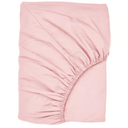 Queen Size Fitted Sheet - Soft & Durable with Deep Pockets and Elastic Corners - Fits Mattresses up to 15" - Bedding for Bedroom Comfort, Light Pink