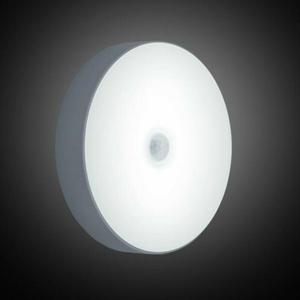 CONFIAR Rechargeable USB Motion Sensor Night Light Smart Motion Detection LED Closet Cabinet Lights Emergency Recharging Lights for Bedroom Kitchen Hallways Bathroom Making Atmosphere (Cool White)