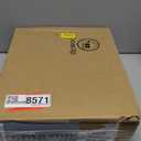 Yoobure Coat Rack Freestanding with Natural Marble Base - Coat Tree with 8 Hooks Heavy Duty Coat Hanger Stand, Metal Coat Rack Stand for Jacket, Hat, Clothes & Bag, Hall Tree Hat Rack for Entryway (Black)