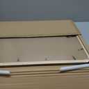 22x30 Wood Frame Brown, Rustic Natural Wooden 30x22in Poster Picture Frame, Distressed 22 x 30inch Woodgrain Gallery Photo Frame with HD Plexiglass, Horizontal Vertical Wall Mounting Display 1pcs