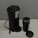 Single Serve Coffeemaker, Black (One Size)
