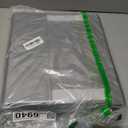 DocSafe File Box with Lock,Multi-Layer Fireproof Document Box Collapsible File Storage Organizer with Pocket,Large Portable Home Office Filing Cabinet Safe for Hanging Letter/Legal Size Folder,Silver