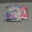 5 Pcs Self Standing Unicorn Balloons - 3D Rainbow and Star Foil Balloons for Birthday Party Decorations and Supplies