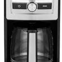 Cuisinart Personal Brew™ 12-Cup Coffee Maker, Automatic Coffee Machine, Programmable Coffee Maker for Home Brewing Convenience with Adjustable Brew Strength, Stainless Steel/Black, DCC-12