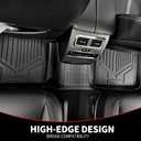 YITAMOTOR Floor Mats & Cargo Liner for Mazda CX-50 CX50 2023-2026 (Not for Hybrid, Not Fit for CX-5 CX5), All-Weather Protection TPE 1st, 2nd Row and Trunk Mats Full Set Accessories Black