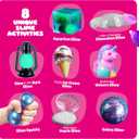 Slime Kit for Girls Ages 8-12 - All-in-One DIY Slime Making Kit, Galaxy Unicorn Glow-in-the-Dark Slime Set, Birthday Gift for Tween Girls 8 9 10 11 12
