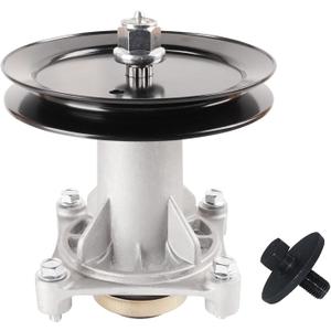 187292 587819701 Spindle Assembly with 195945 Pulley for 42" 46" 48" 54" Mower Decks Fit for Husqvarna YTH22V46 YTH24V48 YTH24k54, Craftsman YS4500, YT4000, Replaces OEM 532187292 587819701