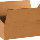 Partners Brand 18x12x6 Corrugated Cardboard Boxes, 18"L x 12"W x 6"H, Pack of 25 | Shipping, Packaging, Moving, Storage Box for Business, Strong Wholesale Bulk Boxes 18x12x6 18126