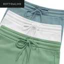 BottomLine 3 Pack Sweatpants Women, Comfortable Womens Sweatpants, Fleece Womens Joggers (Available in Plus) (Medium, Combo 9)