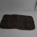 Clysee 4 Pack Self Heating Cat Pad Self Warming Dog Mat Reflects Body Heat Extra Warm Thermal Pet Pad Washable Dog Cat Bed Crate Bed Mat Blanket(Coffee Color,16 x 20 Inch)