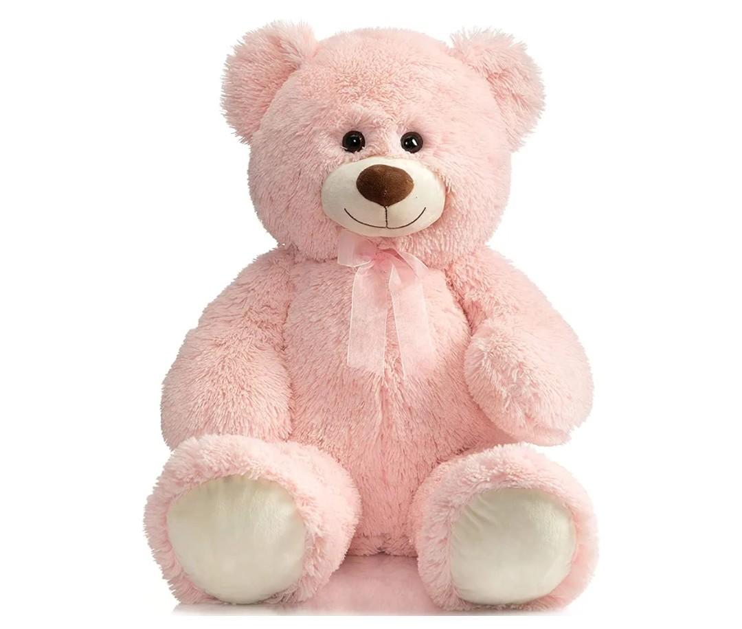 HollyHOME Big Teddy Bear Large Teddy Bear Stuffed Animal Birthday Valentines Day Plush for Kids and Girlfriend 36 inch Pink