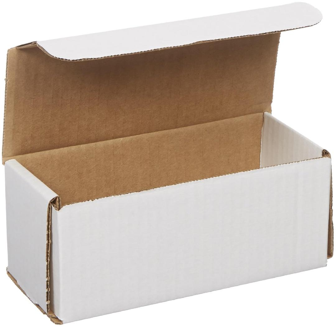 Box USA Mailer Boxes Small 6"L x 3"W x 3"H 50-Pack - Corrugated Cardboard Box for Shipping, Moving, Mailing, Packing, Packaging and Storage
