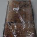 Brown Gray Bathroom Rug Set - Abstract Art Bath Mat Non Slip Washable Quick Dry for Bathtub - Rustic Farmhouse Decor With U-Shaped Contour Toilet Mat