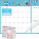 Lateefah Desk Calendar 2025, Large 22'' x 17'' Desk Calendar 2025-2026, 18 Month Desktop Calendars for Home & Office, Use July 2025 to December 2026