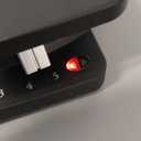 Cuisinart Waffle Maker, 1250W Round Classic Waffle Iron, 5Setting Adjustable Browning Control, WMRCANAS, Brushed Stainless