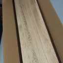 Wood Floating Shelves for Wall Decor, Rustic Wall Shelves for Bedroom Bathroom Kitchen Living Room, Set of 4 Light Walnut 48 Inch
