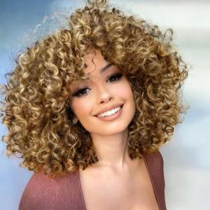 GoGo Curl Crochet Hair for Women 12 Inch Curly Crochet Hair Ocean Wave Curly Crochet Braids for Women 7 Packs Deep Wave Braiding Hair Extensions 27#