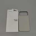 ORNARTO Compatible with iPhone 17 Pro Max Case 6.9", Slim Liquid Silicone 3 Layers Soft Gel Rubber Shockproof Protective Cover with Anti-Scratch Microfiber Lining-Stone Gray