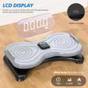 Waist Twister Machine with LCD DisplayNoiseless Ab Workout Board and Resistance BandsSlim Waist Machine with Anti-Slip, Home Gym Equipment for Women & Men