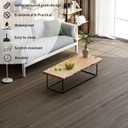 Freshtour Vinyl Flooring Roll, Wood Grain Peel and Stick Floor Tiles 23.6"x 118"/19 Sq.Ft, Wear-Resistant and Waterproof Vinyl Plank Flooring for Bedroom Living Room Kitchen RV Office, Brown