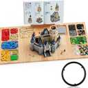 Building Baseplate Table for lego, lego Table with Storage and Classify, Building Tray Board for Adults Children and Seniors with 360 Rotating Lazy Susan