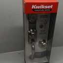 Kwikset Montara Front Door Lock Handle and Deadbolt Set, Entry Handleset Exterior with Interior Door Knob, Satin Nickel, Pick Resistant SmartKey Rekey Deadbolt Security