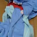 Wishliker Adult Onesie Animal Pajamas Halloween Cosplay Costumes Party Wear Blue L