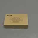 Besign BK06 Bluetooth 5.0 in Car Speakerphone with Visor Clip, Wireless Car Kit for Handsfree Talking, Motion Auto On, Siri Google Assistant Support, Dual 2W Speakers (Metal Gray)