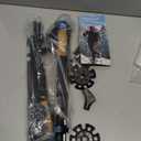 GPTCAMP Walking Sticks,Trekking Poles Collapsible Hiking Poles,Lightweight Folding Travel Walking Pole for Men Women,2pc Adjustable Hiking Stick with EVA Foam Grips for Backpacking (-Blue)