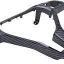Steering Wheel Trim Cover Carbon Fiber Style for Mercedes C250 C350 C63 AMG E63 AMG 2012-15, C300 2012-14, CLA250 CLA45 AMG 2014-19, E250 E63 AMG S 2014-16, E350 2012-16, E400 2013-17, E550