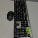 seenda Bluetooth Mechanical Keyboard and Mouse, 3 Device Connection Rechargeable Mouse and Keyboard, Full-Size Wireless Keyboard Mouse Compatible for Windows/Laptop/PC/MacBook/Mac, Black Gray