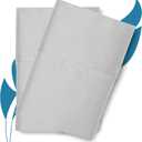 Ashton Sheets Luxury Egyptian Cotton Standard/Queen Pillow Cases Set of 2-800 Thread Count Standard/Queen Pillowcases, Sateen Weave Cooling Pillowcase for Standard/Queen Pillows - Silver Grey