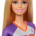 Barbie Doll & Accessories, Made to Move Career Volleyball Player Doll with Uniform and Ball