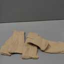 SherryDC Women's Cable Knit Long Boot Stocking Socks Knee High Winter Leg Warmers (Whole Wheat)